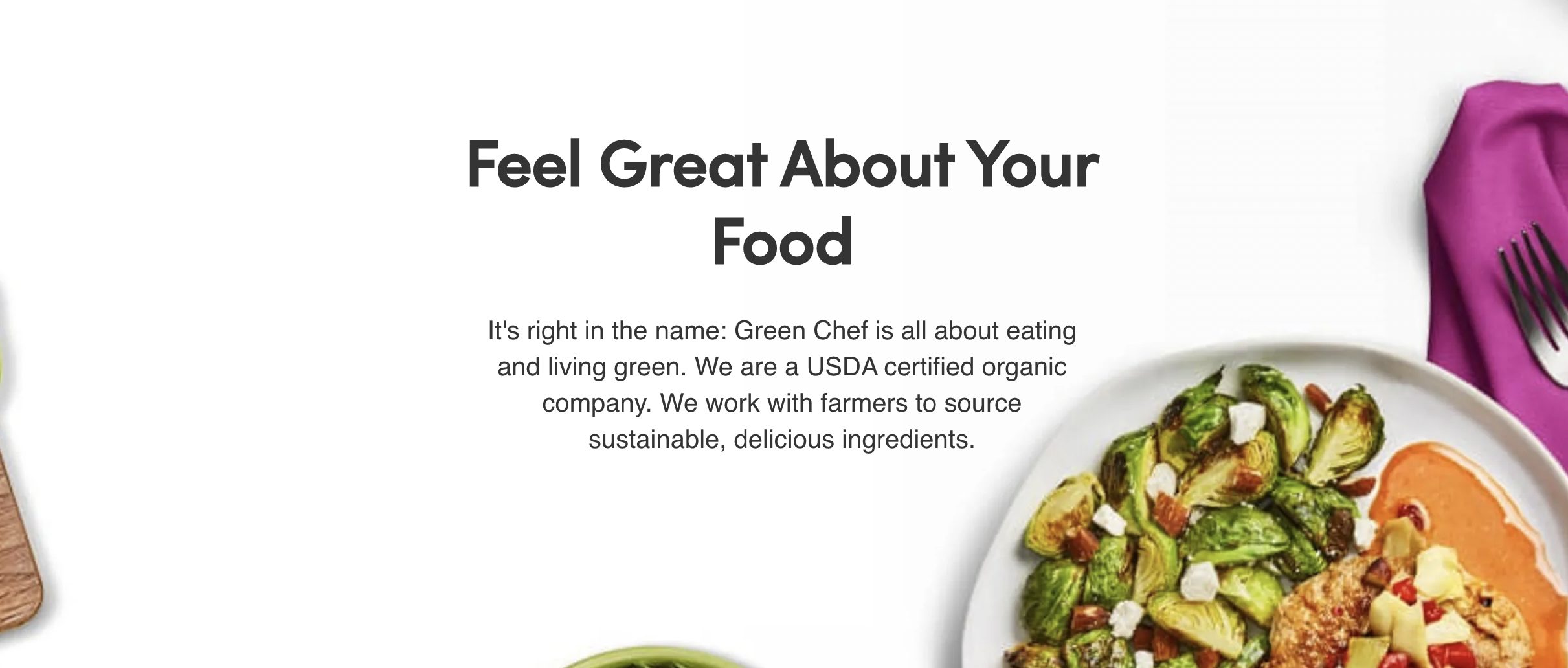 Green Chef Meal Kits